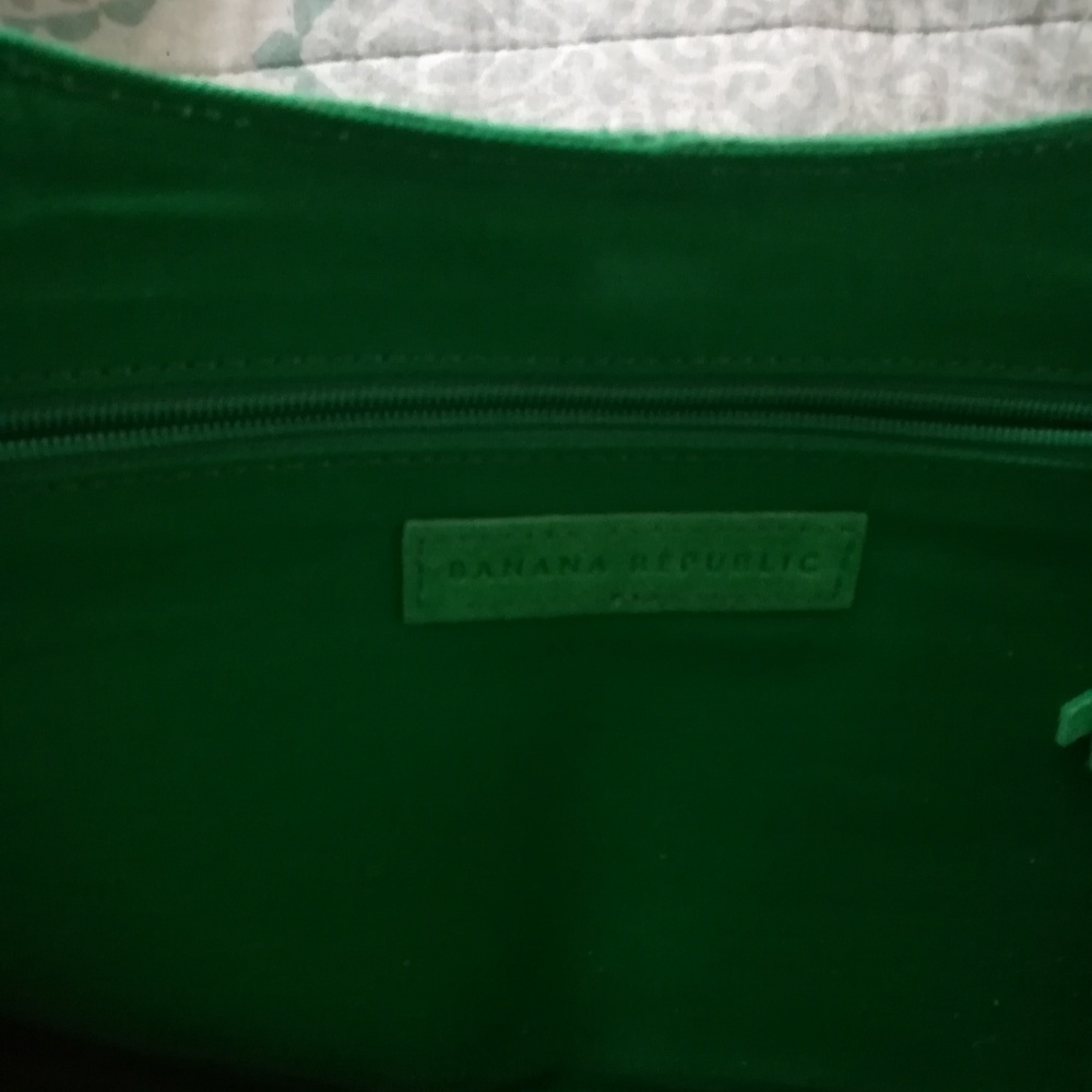 Suede leather bag - Picture 3 of 4